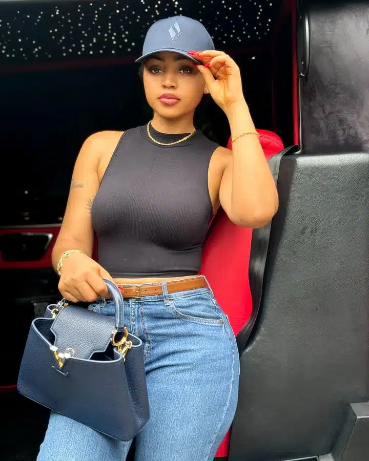 Regina Daniels proudly flaunts new ‘occupation’ given to her by Nigerians