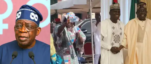 Social Media Erupts After Woman Sprays Naira On Rarara At Presidential Function