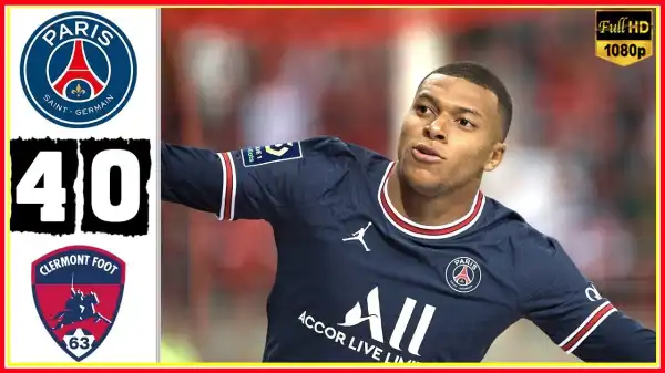 PSG vs Clermont 4 − 0 (Ligue 1 2021 Goals & Highlights)