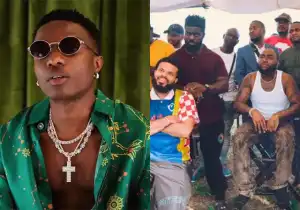 Wizkid Mocks Davido’s 30BG For Videoing Him At Club In London