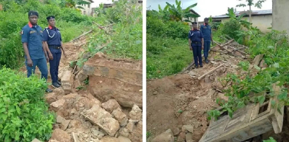 Woman dies in Osun building collapse