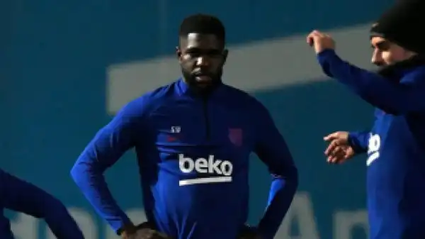 Barcelona defender Umtiti goes public after whistles from own fans