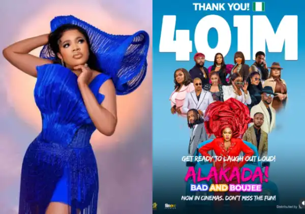 Toyin Abraham’s Movie Alakada Bad And Boujee Hits N401m At Box Office