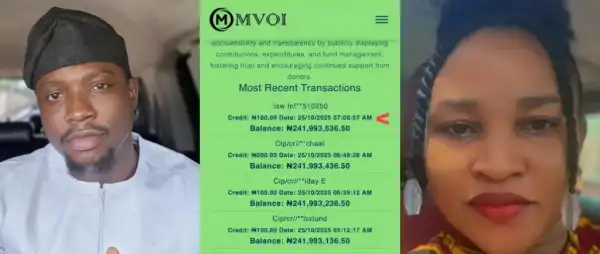 Lady Shares Screenshot Of VeryDarkMan’s NGO Account Balance