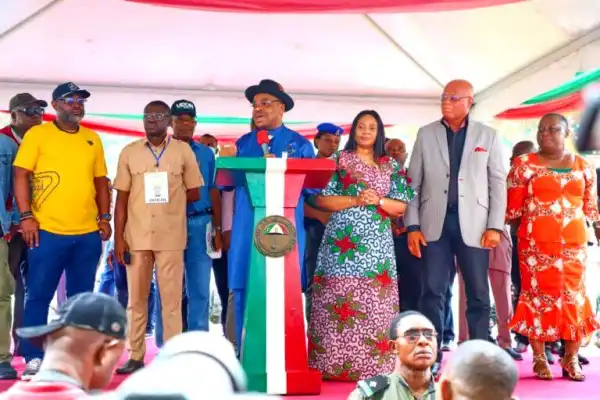 Udom felicitates with Umo Eno, Akwa Ibom PDP guber candidate