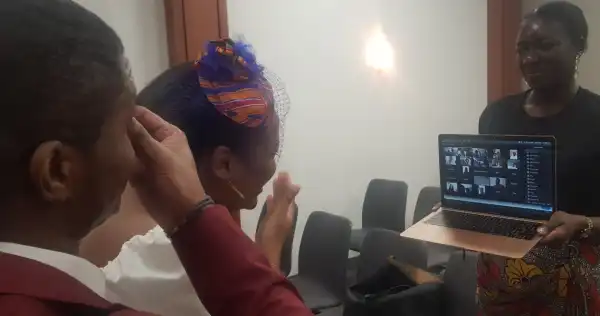 Lockdown: Couple hold online wedding ceremony attended by their family members in different parts of the world (photo)