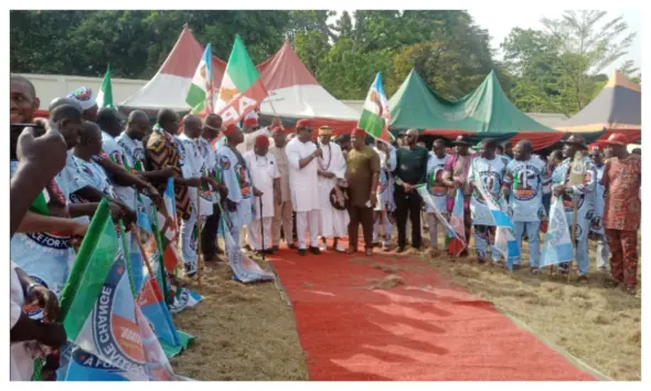 Anambra 2025: Ifeanyi Ubah’s supporters collapse structure for Paul Chukwuma