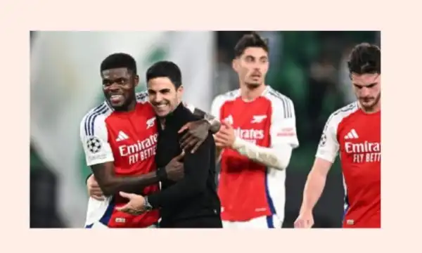 UCL: Big result – Arteta reacts to Arsenal’s 5-1 win at Sporting