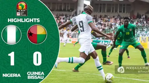 Guinea Bissau vs Nigeria 0 - 1 (2024 AFCON Qualifiers Goals & Highlights)