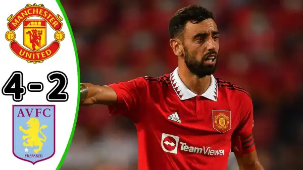 Manchester United vs Aston Villa 4 - 2 (EFL 2022 Goals & Highlights)