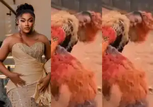 Lizzy Gold Apologises To Igbo People After Being Slammed For Wearing Masquerade Outfit