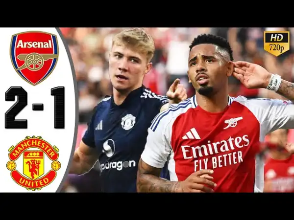 Arsenal vs Manchester United 2 - 1 (Friendly 2024 Goals & Highlights)