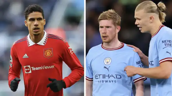 Raphael Varane explains how Man Utd can stop Erling Haaland & Kevin De Bruyne