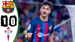 Barcelona vs Celta Vigo 1 - 0 (LaLiga 2022 Goals & Highlights)