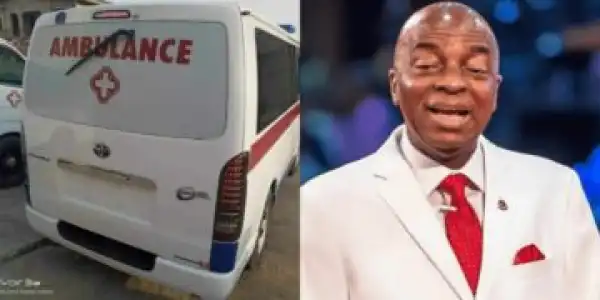 Coronavirus: Bishop Oyedepo donates Ambulances, Test Kits, Food, to Lagos and Ogun State