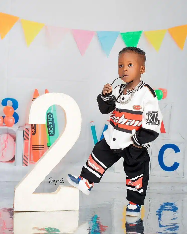 Portable’s wife reacts as baby mama, Ashabi celebrates her son’s birthday