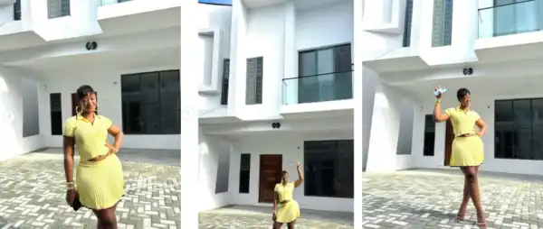 Luchy Donalds Celebrates as She Buys Second House in One Year