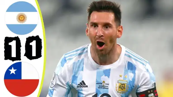 Argentina vs Chile 1 − 1 (Copa America  2020 Goals & Highlights)