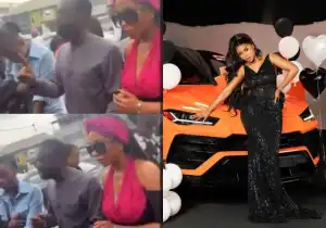 Mercy Eke Dedicates New Lamborghini in Church, Offers Powerful Prayers