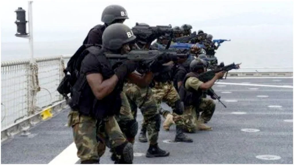 Navy uncovers two illegal refining sites in Delta