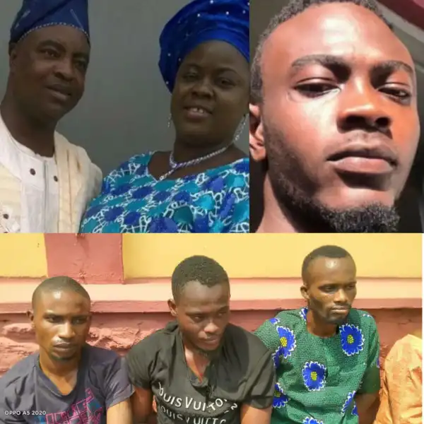 Ogun arrests killers of Fatinoye couple and their only son; driver reveals why he arranged for them to be killed
