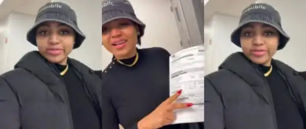 Regina Daniels Breaks Down in Tears as DrVg Test Comes Back Negative