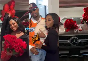 Yhemolee gifts Wife, Thayour Brand New Mercedes Benz as Push Gift