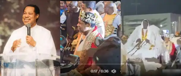 Mixed Reactions As Pastor Chris Celebrates 62nd Birthday In Crown And Robe