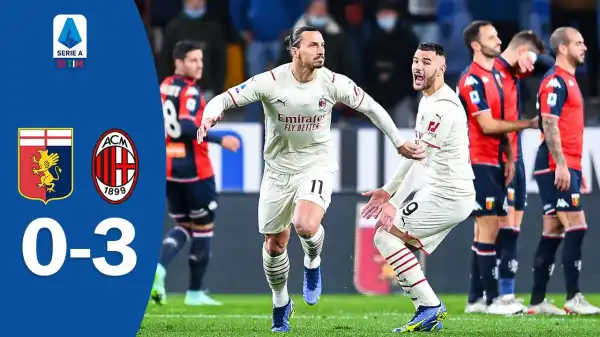 Genoa vs Milan 0 − 3 (Serie A 2021 Goals & Highlights)