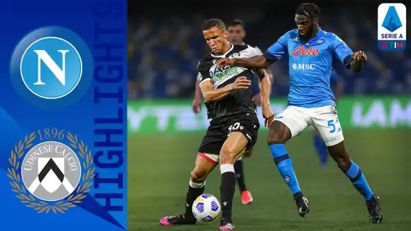 Napoli vs Udinese 5 - 1 (Serie A  Goals & Highlights 2021)