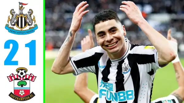 Newcastle vs Southampton 2 - 1 (EFL Cup 2023 Goals & Highlights)