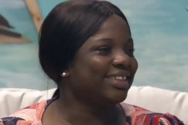 #BBNaija: Dorathy Breaks Down In Tears Remembering The Horrible Life She Once Lived Before Entering The Lockdown House (Video)