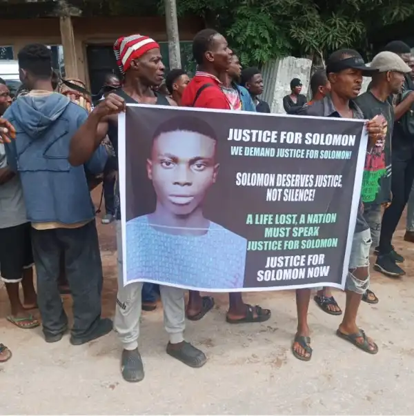 Community members storm LGA headquarters over murdered youth