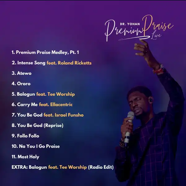 Dr. Yohan - Premium Praise Medley, Pt. 1
