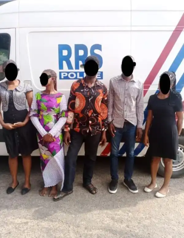 Five Arrested As Police Bust Fake CAC Registration Centre In Lagos (Photos)