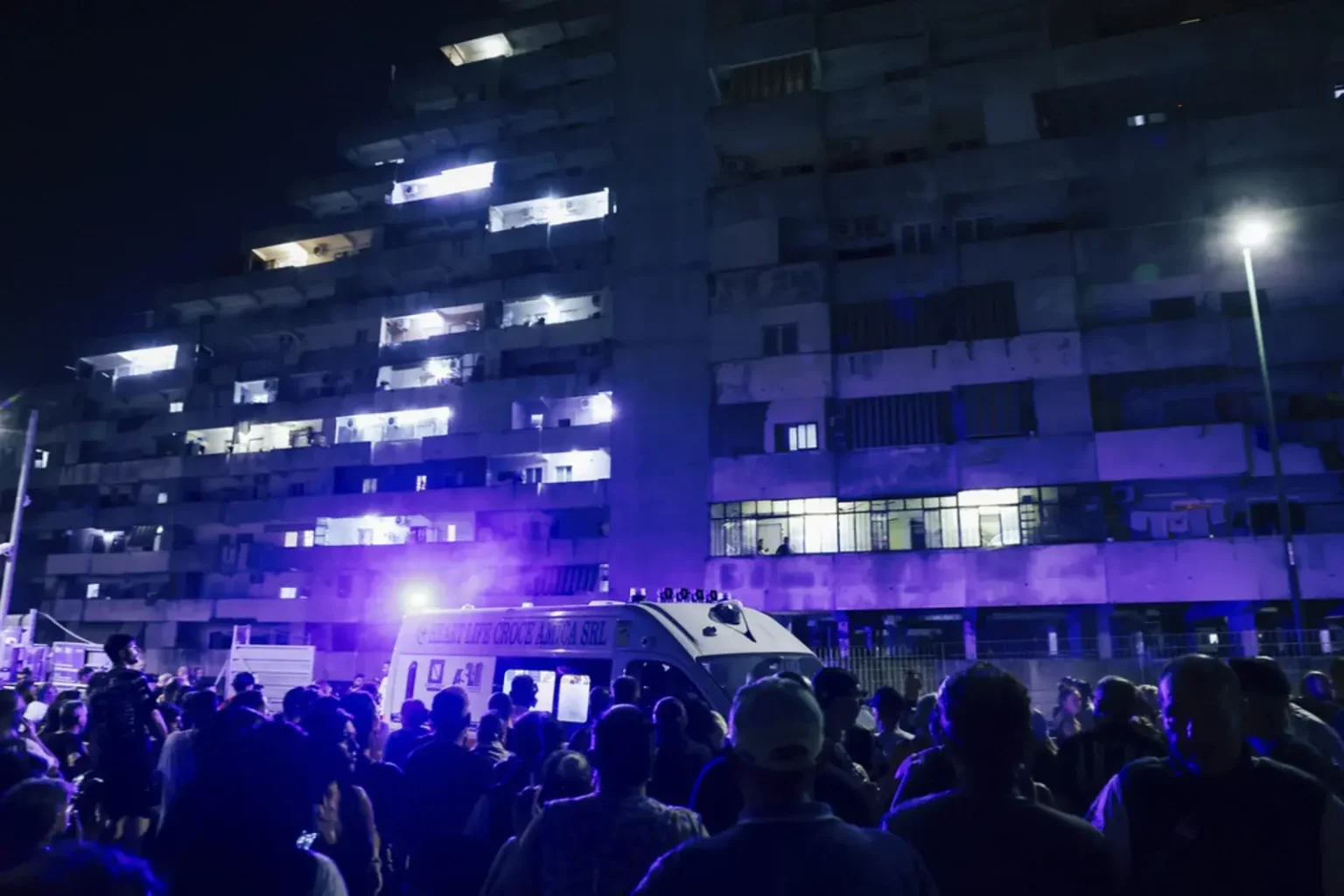 Two dead, 13 injured after balcony collapses in Italy