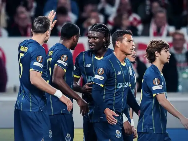 Europa League: Moffi scores, Sanusi bags assist in Porto’s win over Stuttgart
