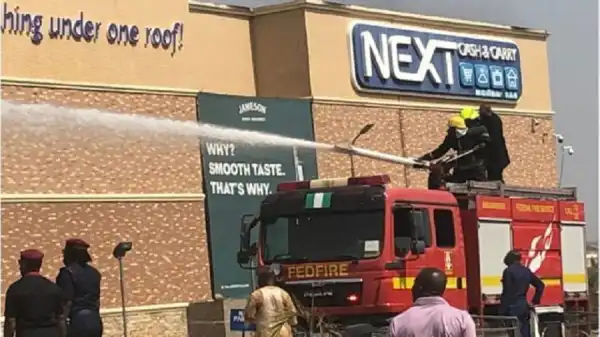 Next Supermarket fire: FEMA says no looting happened