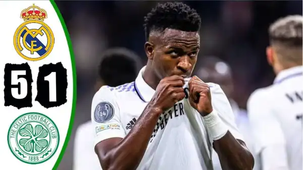 Real Madrid vs Celtic 5 - 1 (Champions League 2022 Goals & Highlights)