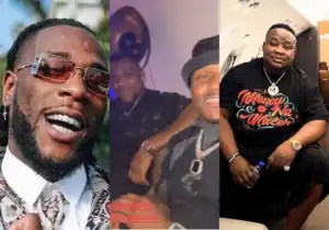 Burna Boy Hosts UFC stars Kamaru Usman and Francis Ngannou in Lavish Mansion Hangout