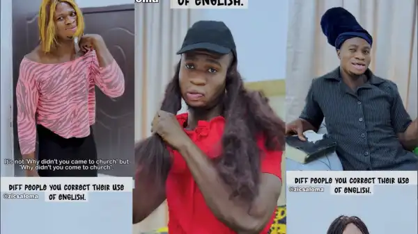 Zicsaloma - Different People You Correct Their English Grammar (Comedy Video)
