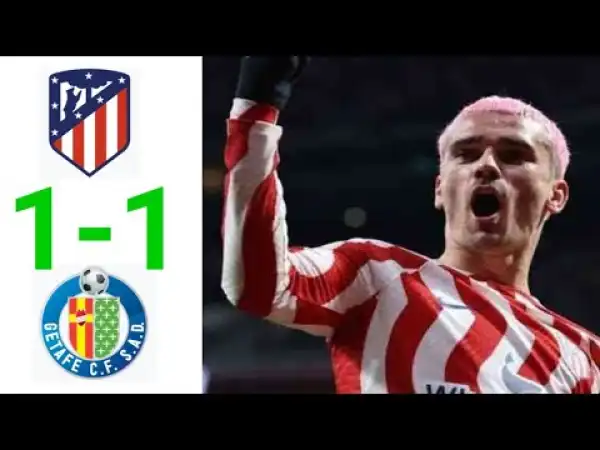 Atletico Madrid vs Getafe 1 - 1 (Laliga 2023 Goals & Highlights)
