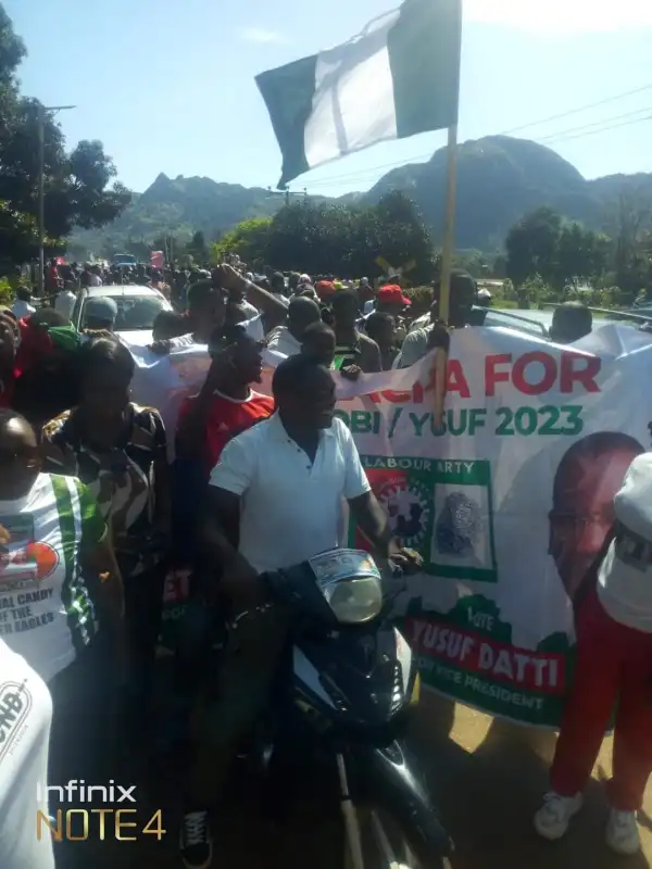 Peter Obi: Obidients March In Kafanchan, Kaduna State