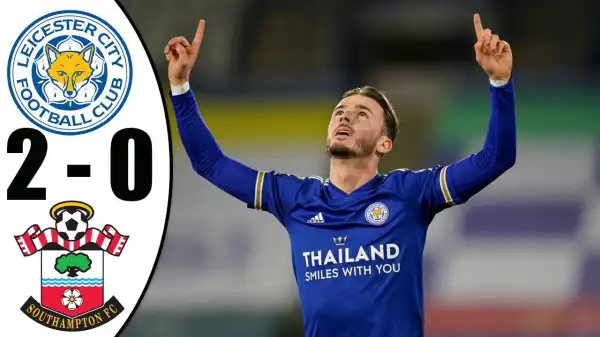 Leicester City vs Southampton  2 - 0 (EPL Goals & Highlights 2021)