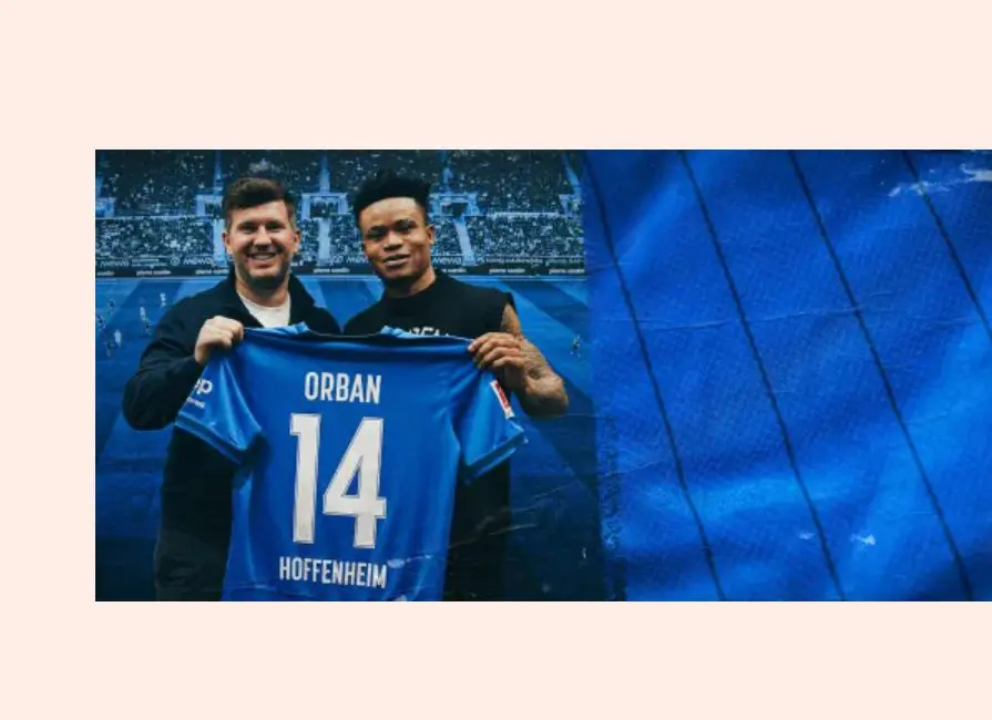 Transfer: Orban completes move to Bundesliga club Hoffenheim