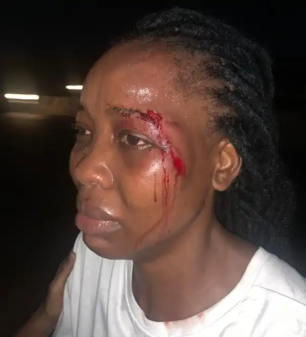 Brother Arrested For Assaulting Sister in Lagos (Photo)