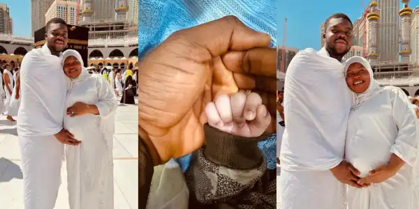 Skitmaker Cute Abiola And Wife Welcome First Child (Photo)