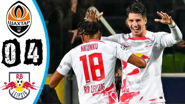 Shakhtar Donetsk vs RB Leipzig 0 - 4 (Champions League 2022 Goals & Highlights)