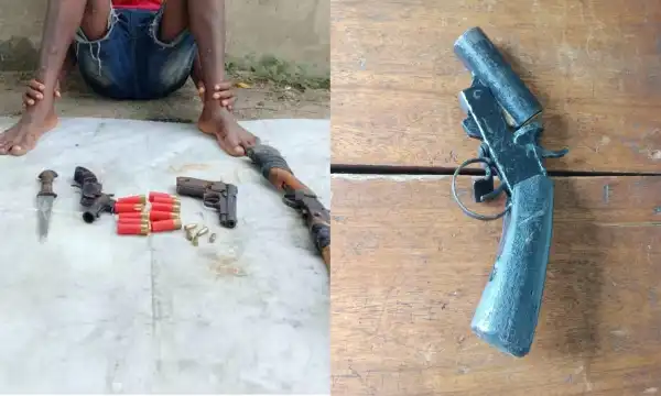 Police arrests suspected robbers, recover firearms in Delta operations