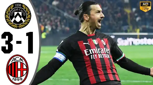 Udinese vs AC Milan 3 - 1 (Udinese 2023 Goals & Highlights)